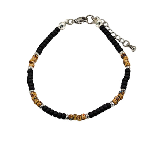 Miyuki Armband Black