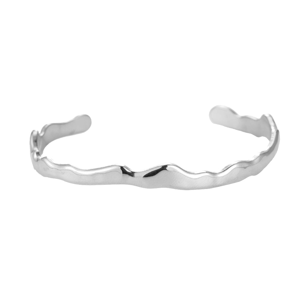 Impressive Kurve Edelstahl Armband