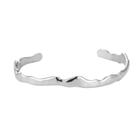 Impressive Kurve Edelstahl Armband