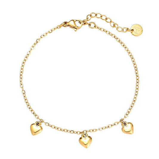 Tiny Heart Edelstahl Armband