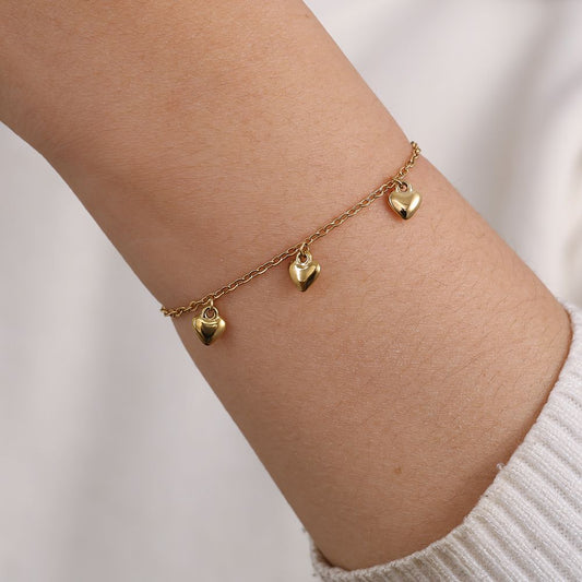 Tiny Heart Edelstahl Armband