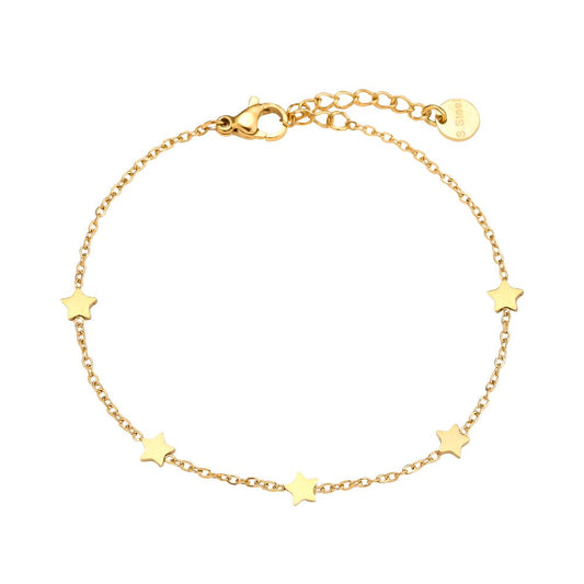 Mini Stars Chain Edelstahl Armkette
