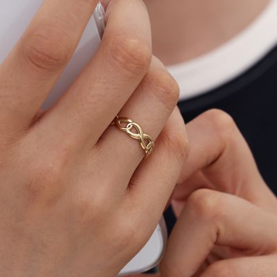 Infinity Edelstahl Ring