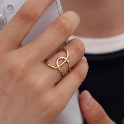 Free Style Edelstahl Ring