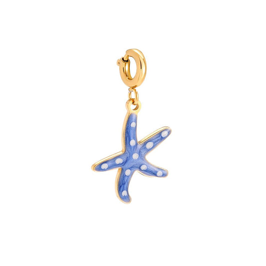 Spring Clasp Sea Star Edelstahl Charm
