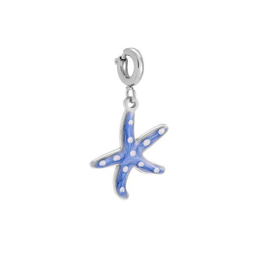 Spring Clasp Sea Star Edelstahl Charm