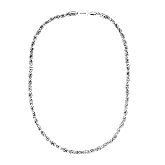 Round Chain Edelstahl 55cm Edelstahl Halskette