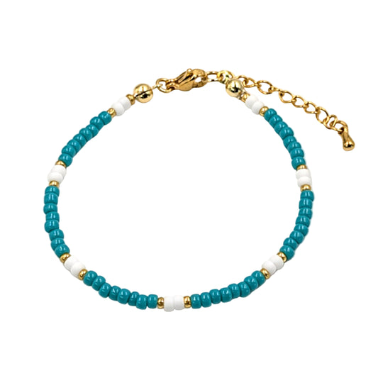 Miyuki Armband Türkis