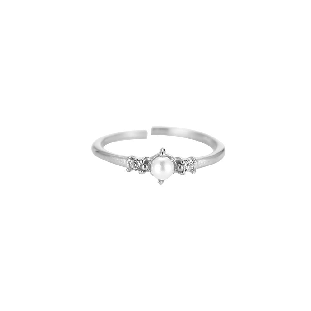 Little Pearl Edelstahl Ring