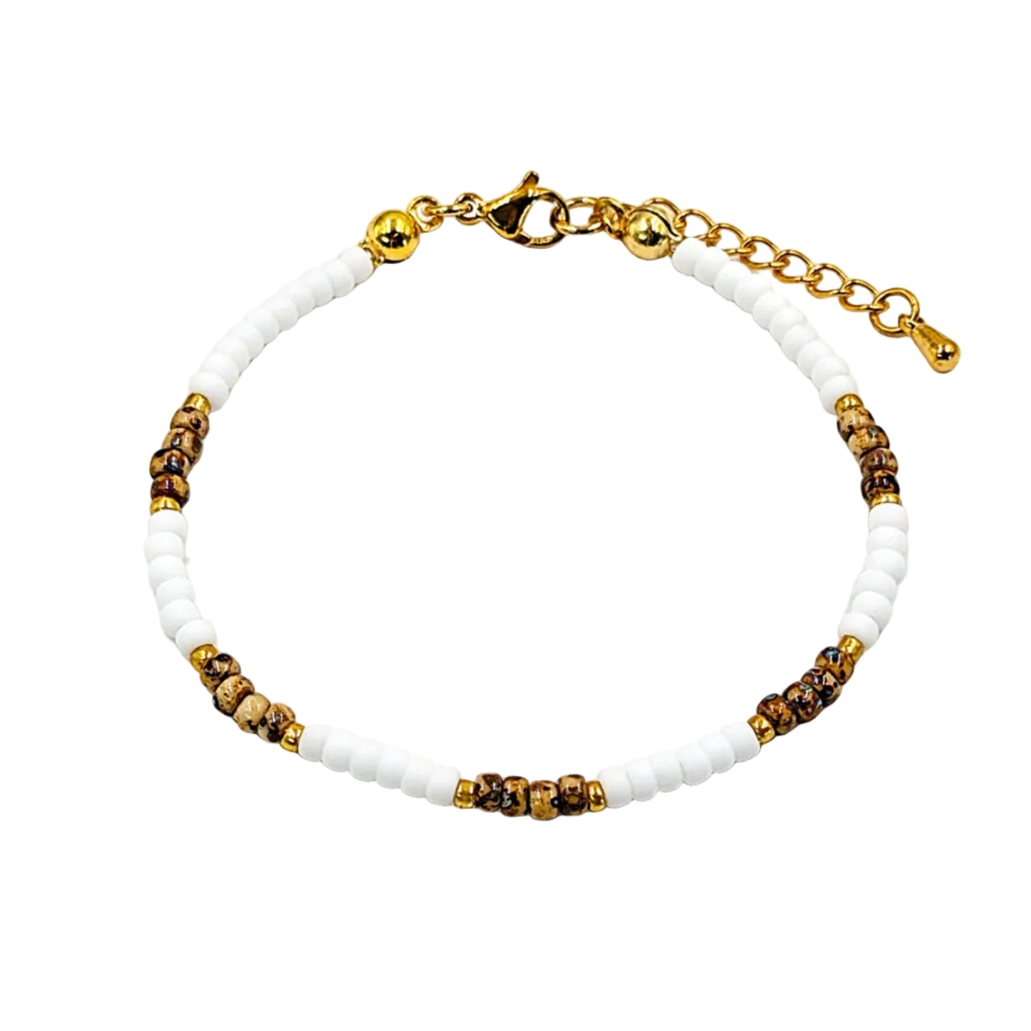 Miyuki Armband White