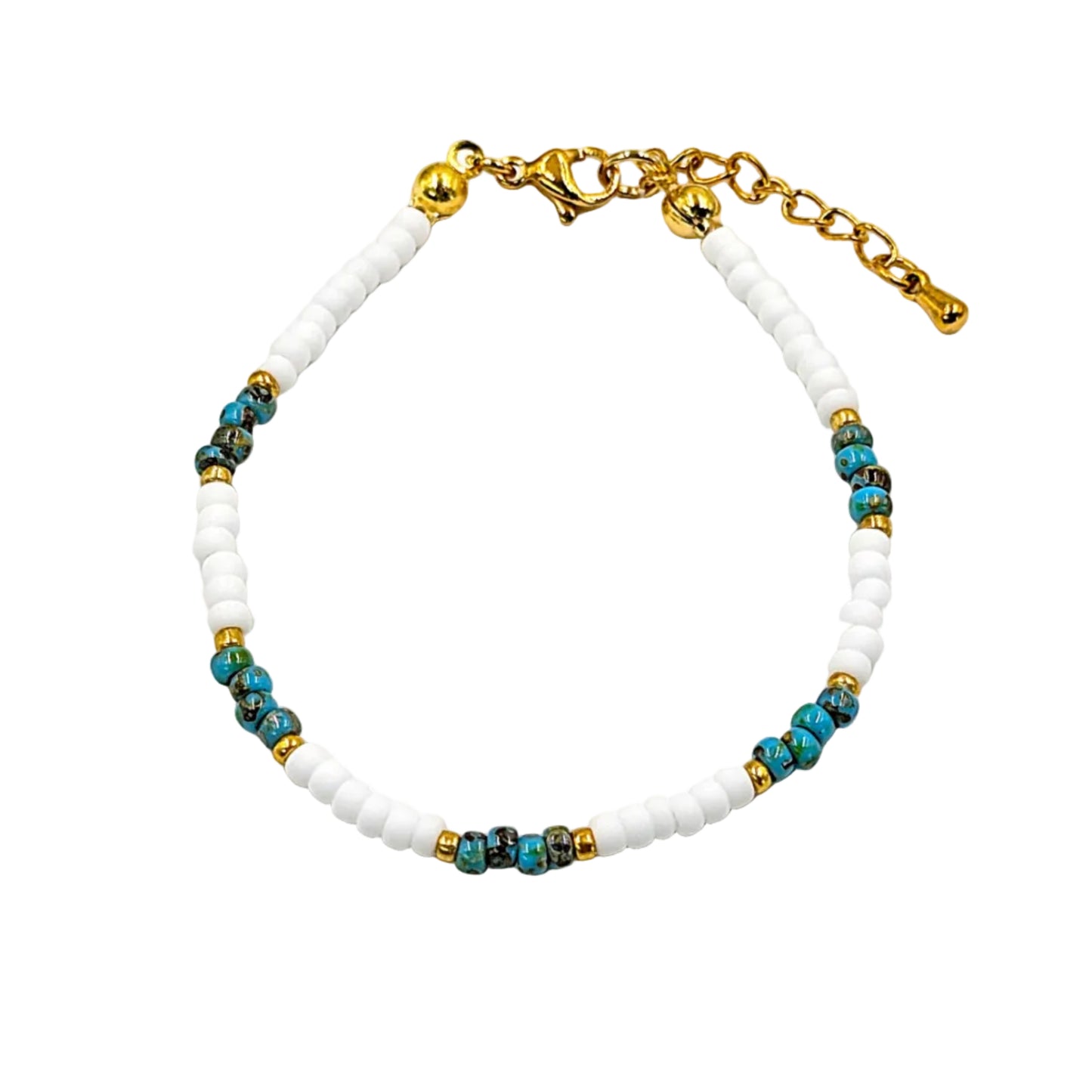 Miyuki Armband White