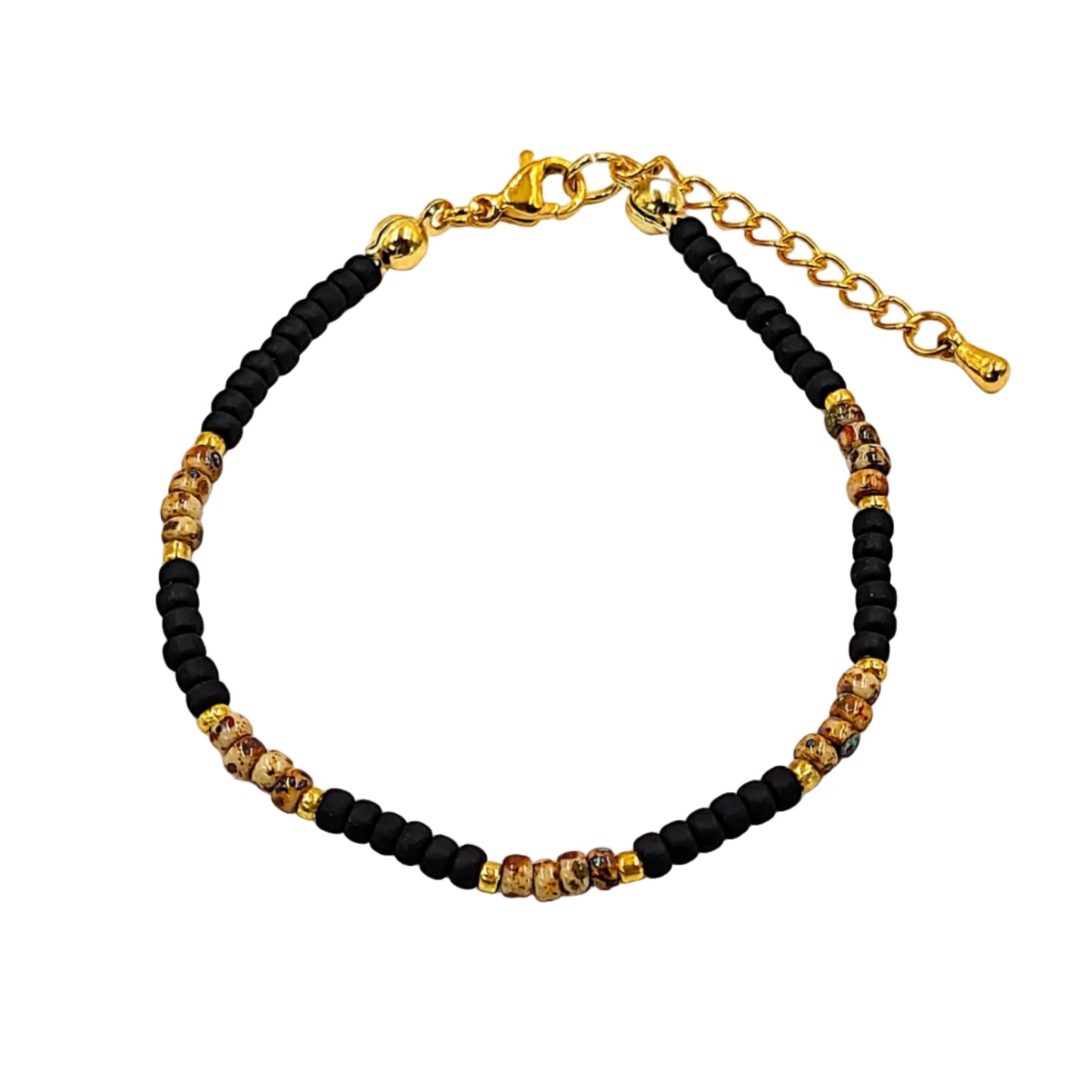 Miyuki Armband Black