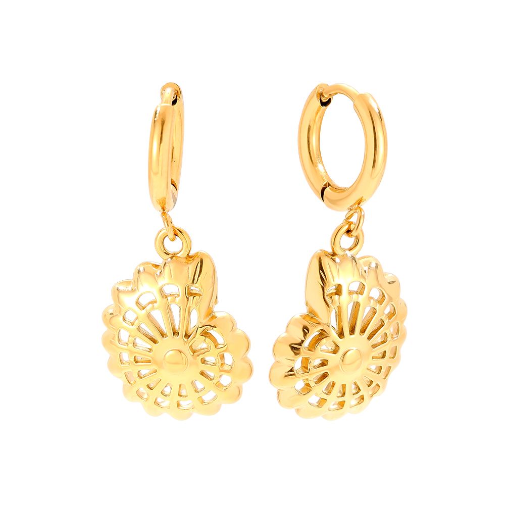 Nice Snail Edelstahl Ohrringe