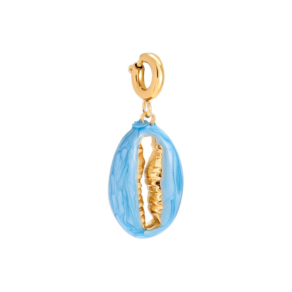 Spring Clasp Sealife Edelstahl Charm