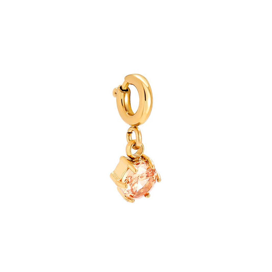 Spring Clasp Color Diamond Edelstahl Pendant