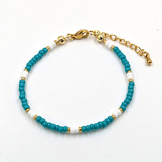 Miyuki Armband Türkis