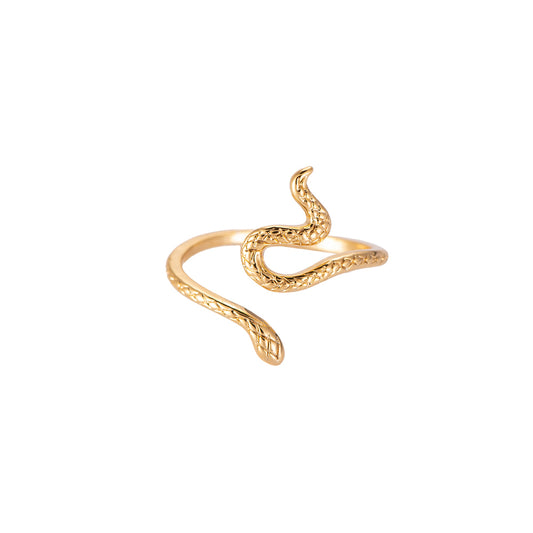 Snake Edelstahl Ring